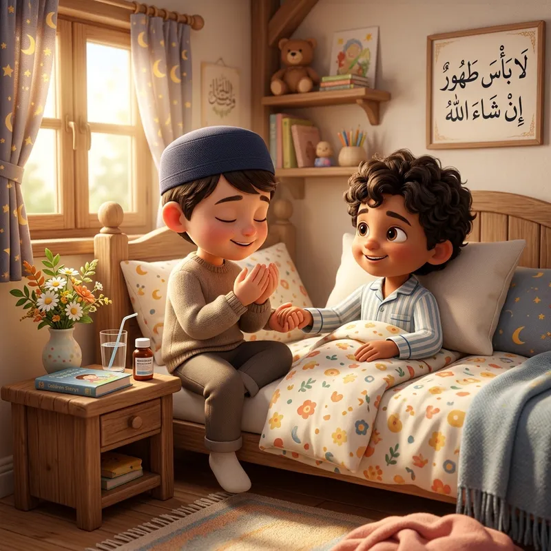 دعاء عيادة المريض